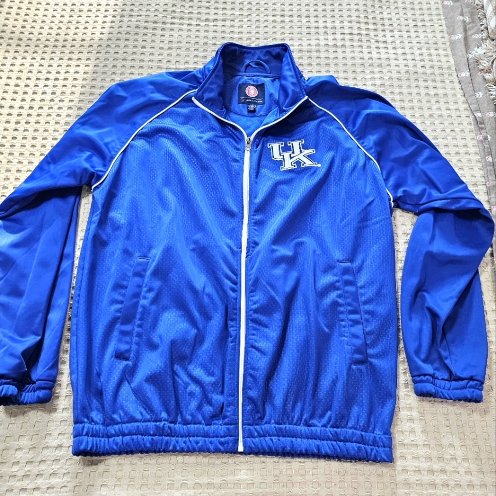 University Of KENTUCKY Track Jacket Mens Size Large